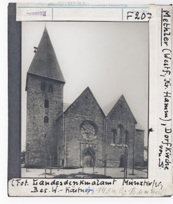 Vorschaubild Methler (Westf. Kreis Hamm), Dorfkirche von S Diasammlung